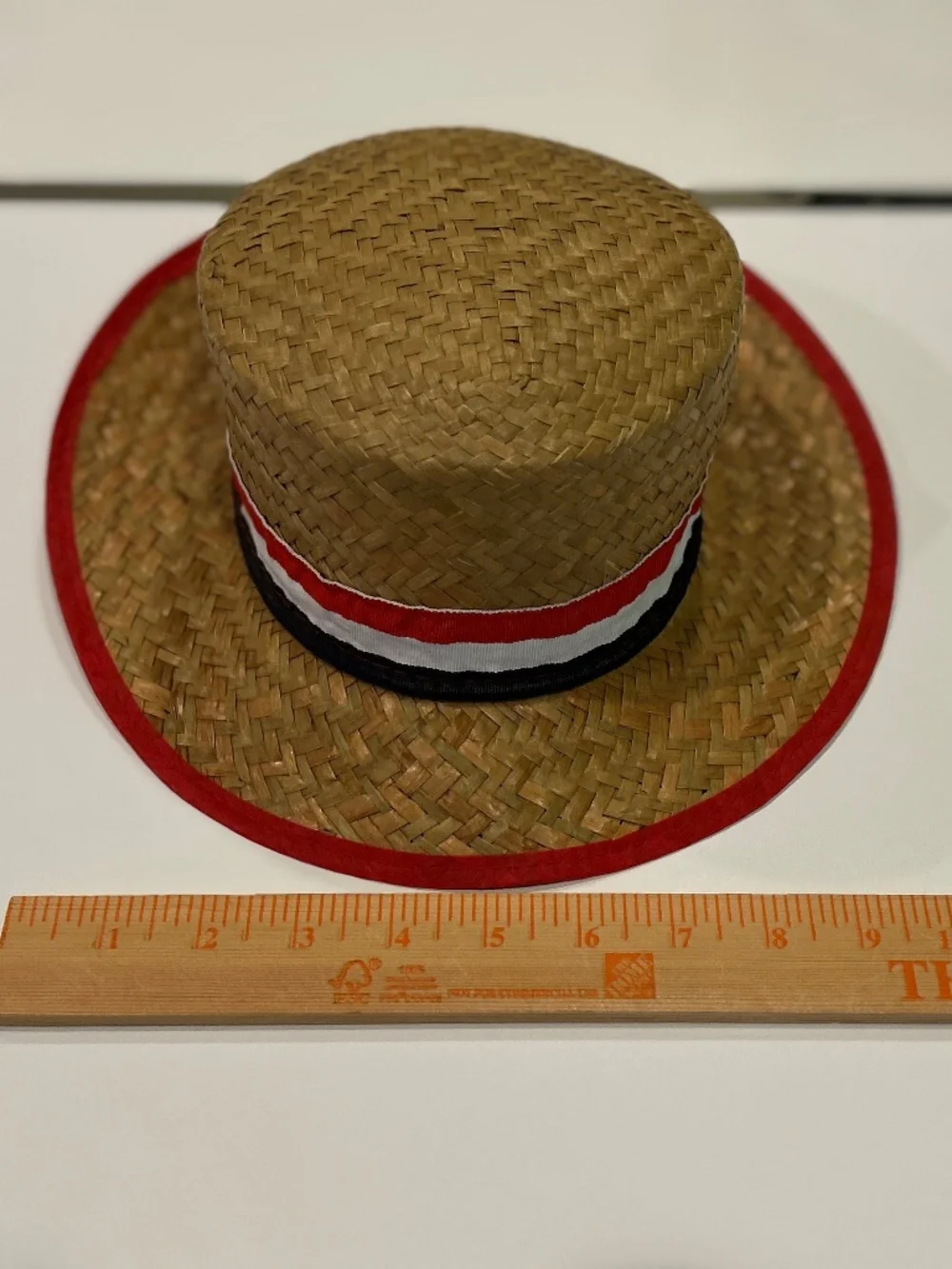 Kid's Patriotic Straw Hat